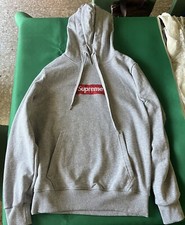 Supreme  Felpa Grigia Taglia M Edizione Limitata!