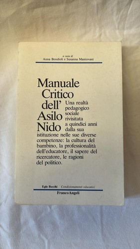 Manuale critico dell asilo - manuale,