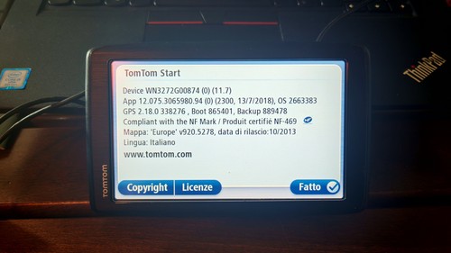 Navigatore satellitare tomtom - navigatore,