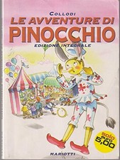 avventure di pinocchio collodi carlo 8882262030