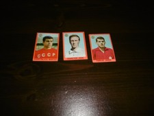 LOTTO 3 FIGURINE CALCIATORI MIRA 1967/68 CALCIO EUROPEO ANCHE VENDITA SINGOLA