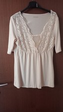 Maglia Intimissimi Con Pizzo