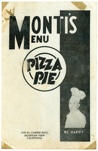 1956 monti menu - menu, pizza