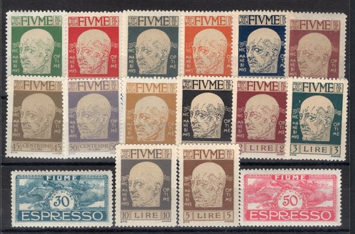 Fiume 1920 effigie g - effigie,