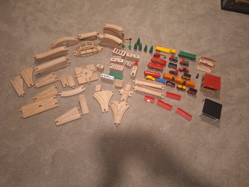 Set treno legno brio - treno, in