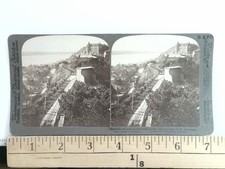 Quebec Citadel S 370 Stereoview Sottobosco e Sottobosco 1900s Canada