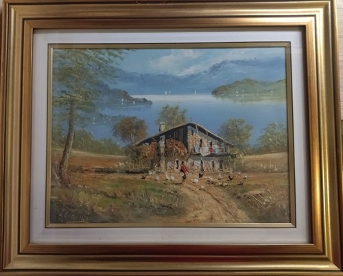 Dipinto olio g - dipinto,