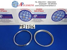 CF16 COPPIA CORNICE FARO ESTERNA ACCIAIO ø150mm FIAT 600 1°SERIE LAMBRETTA FLI