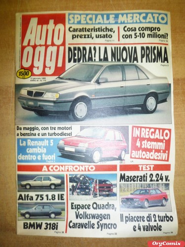 Auto oggi anno n - auto,