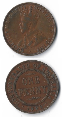 Australia penny 1923 - australia., 1