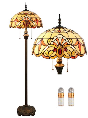 Lampadaire tiffany style - lampadaire,