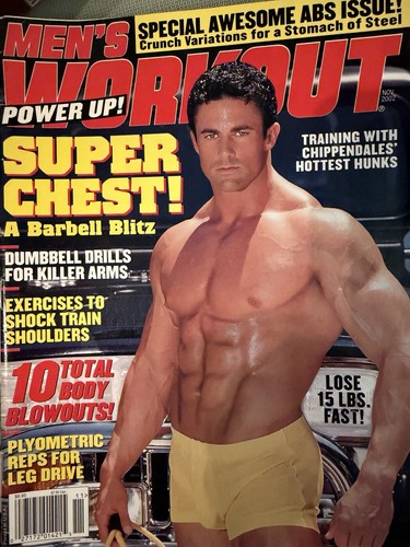 Men workout magazine - magazine, *nov