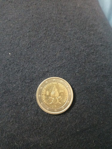 Moneta euro vigili - 2, del