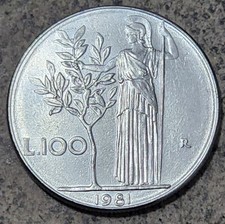 ITALY 🇮🇹 100 LIRE COIN
