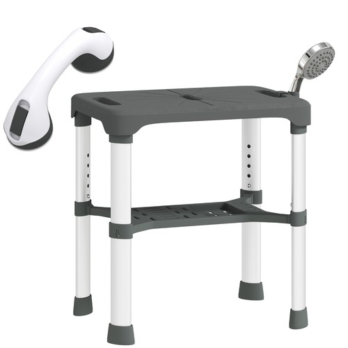 Homcom sgabello per doccia - homcom,