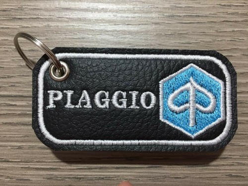Portachiavi ricamato piaggio - portachiavi,