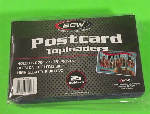 Cartoline toploaders pvc - toploaders,,