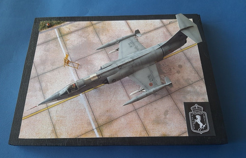 104 starfighter diorama - diorama, base