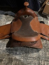 Vintage Western Y Saddle  Imported From Texas Bought In 1990