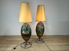 Coppia lampade terracotta