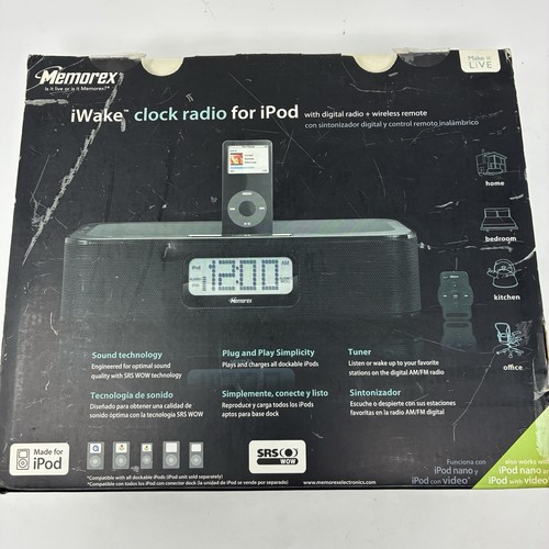 Memorex iwake doppia sveglia - memorex,
