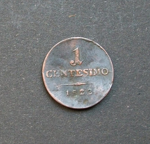 Centesimo 1822 zecca venezia - 1,