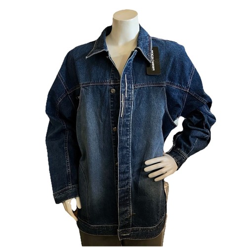 Y2k rocawear giacca denim - denim, uomo