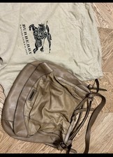 BORSA BURBERRY PELLE NABUK