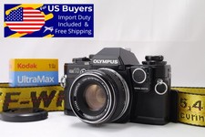 Olympus OM10 Black SLR /