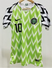 Nigeria Shirt 2018 Size M Okocha Limited Edition Collezione Calcio Football