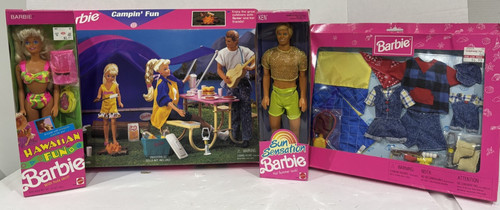 Vintage barbie campin fun - barbie,