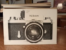 Original Nikon F Camera Manual