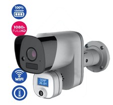 Telecamera Termografica Pro IP Wi-Fi Full HD con Termoscanner Misura Temperatura