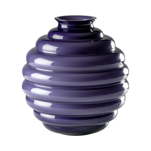 Venini vaso deco indaco - venini,