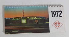 40721 CALENDARIO settimanale 1972 - MPM Sicilia Brumi Macchine Agricole