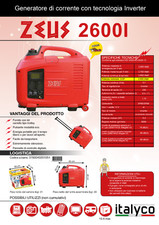 GENERATORE DI CORRENTE INVERTER 2600W