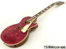 Gibson Les Paul Standard anni 50 CORPO + COLLO E PG top figurato fucsia traslucido 
