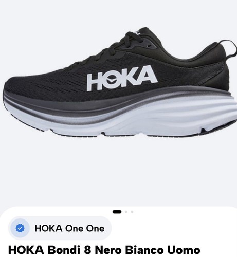 Hoka bondi uomo sneaker - 8,