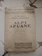 Alpi Apuane Euro Montagna Angelo Nerli Club alpino italiano 1979