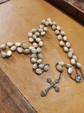 antico rosario madreperla