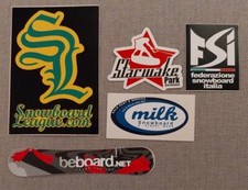 Lotto 5 adesivi /sticker