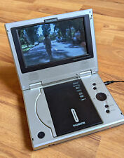 THOMSON DTH 614 DVD Player portatile, funzionante, con cavetteria e custodia