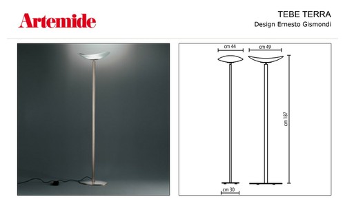 Artemide tebe terra diffusore - terra,