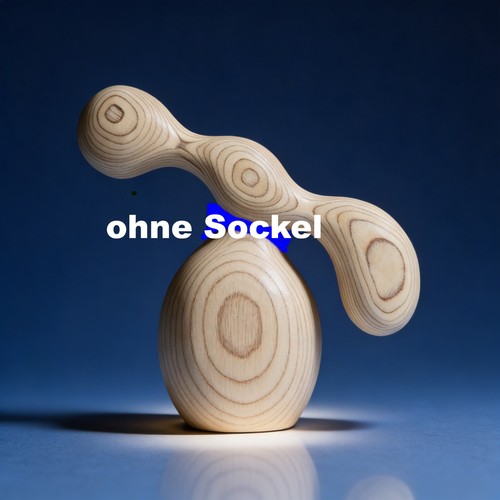 Statua arte del legno - , omega