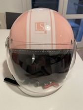 CASCO JET LS MAX HELMETS - CASCO JUNIOR ROSA Taglia S 48