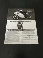 1978 HEUER CHRONOSPLIT MANHATTAN GMT OROLOGIO WATCH PUBBLICITA VINTAGE AD