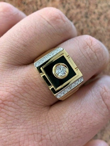 Anello uomo argento massiccio
