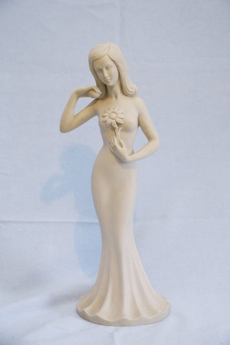 Scultura marmo polvere dama - marmo,
