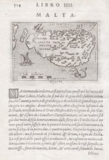 Malta isola isola mappa mappa