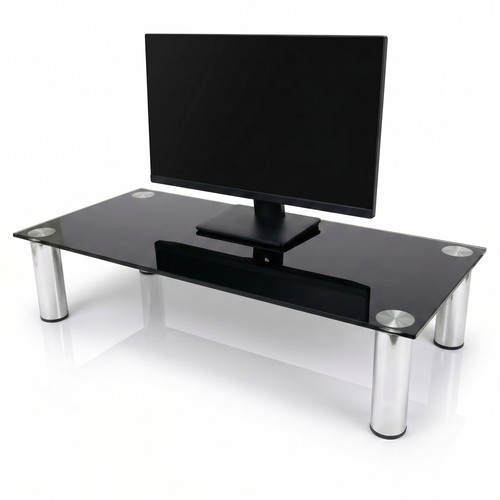 Tavolo 100cm vetro monitor - 100cm,
